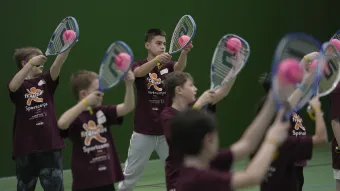 Kinder beim Sport