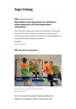 Zuger Zeitung - Sportcamp fit4future
